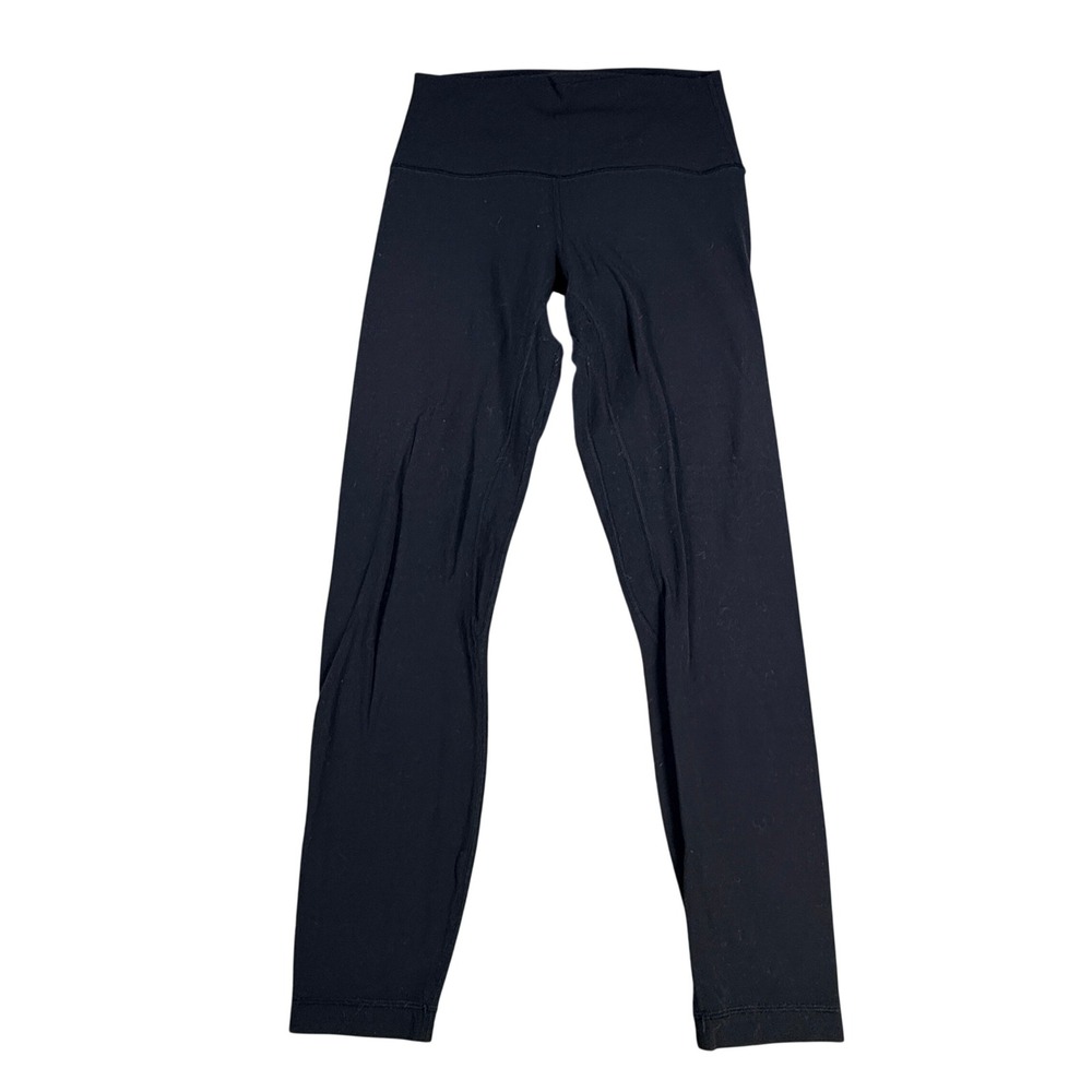 Lululemon Women Leggings High Rise Align 25 6 Black Yoga Nulu